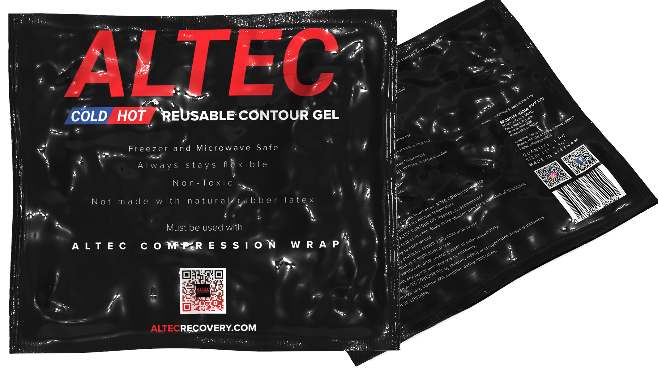 ALTEC Contour Gel Front and Back View for mobile
