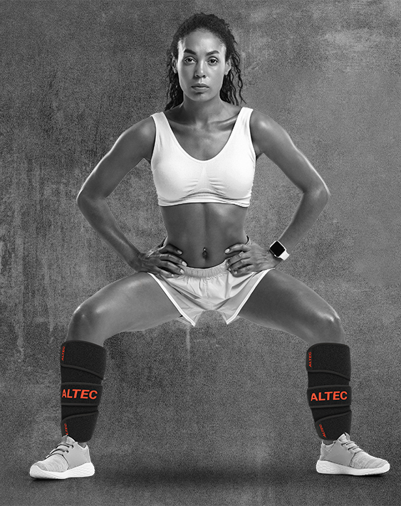 Contour Compression Ice packs and Heating pads for the knee